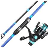 $54 Sougayilang 3-Piece Baitfeeder Surf Rod ROD ONLY! (9-12)