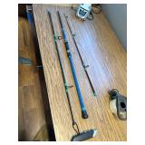 $54 Sougayilang 3-Piece Baitfeeder Surf Rod ROD ONLY! (9-12)