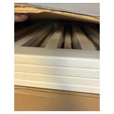 $90 Freestanding Foldable Dog Gate - White Wood Fence, 4 Panels, 32H