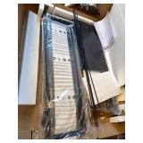 $60 Mericonia Small L-Shaped Computer Desk with Power Outlets, Corner