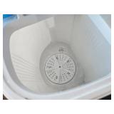 $93 VCJ Portable Twin-Tub Washer, 14lb Capacity, Washer/Spinner