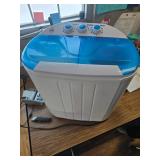 $93 VCJ Portable Twin-Tub Washer, 14lb Capacity, Washer/Spinner