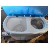 $93 VCJ Portable Twin-Tub Washer, 14lb Capacity, Washer/Spinner