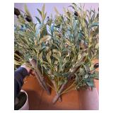 $50 6FT Artificial Olive Tree - Indoor Faux Olive Tree with Branches