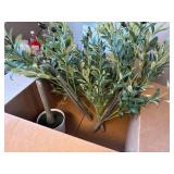 $50 6FT Artificial Olive Tree - Indoor Faux Olive Tree with Branches