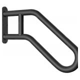 $65 Outdoor Step Hand Rails, Non-Slip Stair Railing, U-Shaped Rail