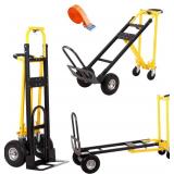 $210 Convertible Hand Truck Dolly Cart, 3-in-1 Aluminum, 1000 Lbs