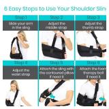 $55 Vive Shoulder Abduction Sling Immobilizer for Injury Support