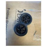 DMI Utility Cart with Wheels - Holds 90 lb, Foldable, Black