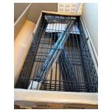 5-Tier Wire Shelving Unit, Steel Large Metal Shelf, Garage Storage