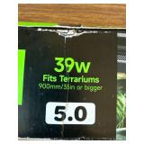 $50 T5 UVB Reptile Light 10.0 HO Combo Kit, 39W, Adjustable Brightness