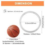 TamBee 18-Inch Lazy Susan Hardware Kit - Heavy-Duty Aluminum