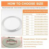 TamBee 18-Inch Lazy Susan Hardware Kit - Heavy-Duty Aluminum