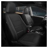 $70 FREESOO for Toyota Corolla Seat Covers Waterproof 2PCS Black