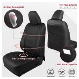 $70 FREESOO for Toyota Corolla Seat Covers Waterproof 2PCS Black