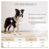 $60 Plastic Dog Door, Large, Double Magnetic Flaps, Easy Install