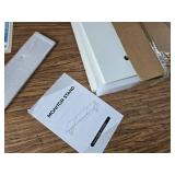 WESTREE Dual Monitor Stand Riser for 2 Monitors, Wood & Steel