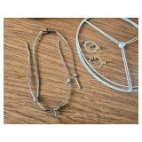 VEVOR Drum Lamp Shade Set, 16x16x12 in, Harp, for Lamps