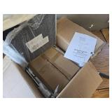 $147 2-Pack Dining Chairs - Velvet Mid-Century with Cane Back, WHITE Cushio