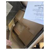 $147 2-Pack Dining Chairs - Velvet Mid-Century with Cane Back, WHITE Cushio