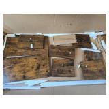 $100 Plant Stand with Grow Lights - 62" Tall, 8-Tier S-Shaped Brown