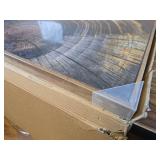 $66 IBHJSART Framed Tree Ring Canvas Wall Art - Farmhouse Decor