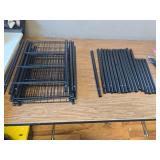 5-Tier Shelf Organizer, Heavy-Duty Shelving, Black 33x12.6x72