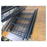 5-Tier Shelf Organizer, Heavy-Duty Shelving, Black 33x12.6x72