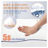 MZOIMZO Firm Bed Pillows - King Size, 2-Pack, Cooling 20x34