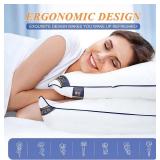 MZOIMZO Firm Bed Pillows - King Size, 2-Pack, Cooling 20x34