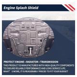 $149 KIA K5 Engine Splash Shield Guard - Heavy-Duty PVC Skid Plate
