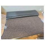 GORILLA GRIP Door Mat, Waterproof, 35x23, Dark BROWN.
