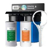 $170 BAYSQUIRREL Crystal Ceiling Fan with Light, Bluetooth Speaker