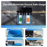 $170 BAYSQUIRREL Crystal Ceiling Fan with Light, Bluetooth Speaker