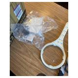 $170 BAYSQUIRREL Crystal Ceiling Fan with Light, Bluetooth Speaker