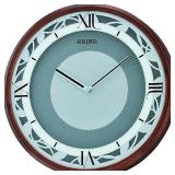 $339 Seiko QXS004BRH Emotional Japanese Quartz Wall Clock