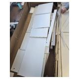 $480 OKD Fireplace TV Stand for 80-In TV, 33" Tall Farmhouse Center