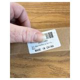 Aluminum T-Molding Transition Strip, Self-Adhesive, Black, 3pcs