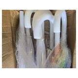 $60 8 Pack Wedding Umbrellas, Windproof Large Auto Open, Fiberglass