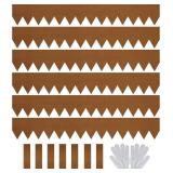 $98 Worth Garden 6-Pack Pre-Rusted Cor-Ten Steel Edging, 40x6