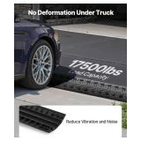 VEVOR Drop-Over Cable Cover, 2-Channel Ramp, 38.3