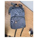 $46 Hap Tim Diaper Bag Backpack, Large Capacity, Waterproof, Black