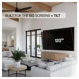 $60 VIVO Heavy Duty Tilting TV Wall Mount for up to 120in Curved/Flat