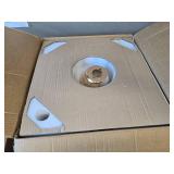 $170 BAYSQUIRREL Crystal Ceiling Fan with Light, Bluetooth Speaker