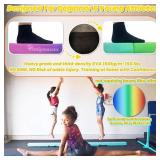 PreGymnastic Foldable Balance Beam for Kids 3-12, Carry Bag