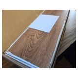StickyArt 36x6 Weathered OAK Colored Wood Grain Peel & Stick Tiles 10pc
