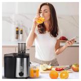 $47 Mueller Juicer Ultra Power Extractor, Centrifugal Juicing, 3" Feed