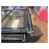 $129 Shed Window 24x27 - Vertical Slider with Screen (Black 2-Pack)