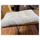 KSIIA Washable Dog Bed Deluxe Plush Crate Bed 35x23 Gray