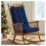 Codi Rocking Chair Cushions, Water-Resistant Glider Set, Navy, 1PK